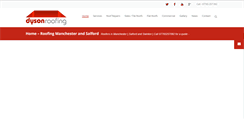 Desktop Screenshot of dysonroofing.com